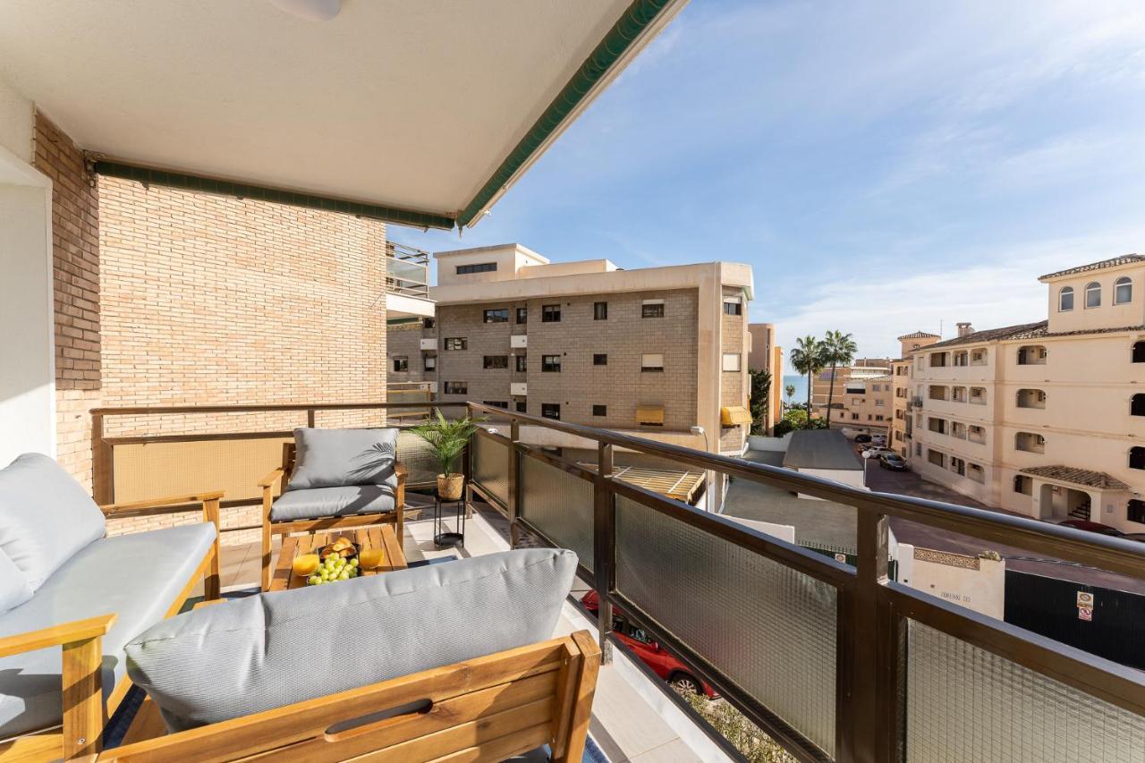 Sea View 2 Bedroom Apartment 2 Min Away From The Beach Torremolinos Eksteriør bilde